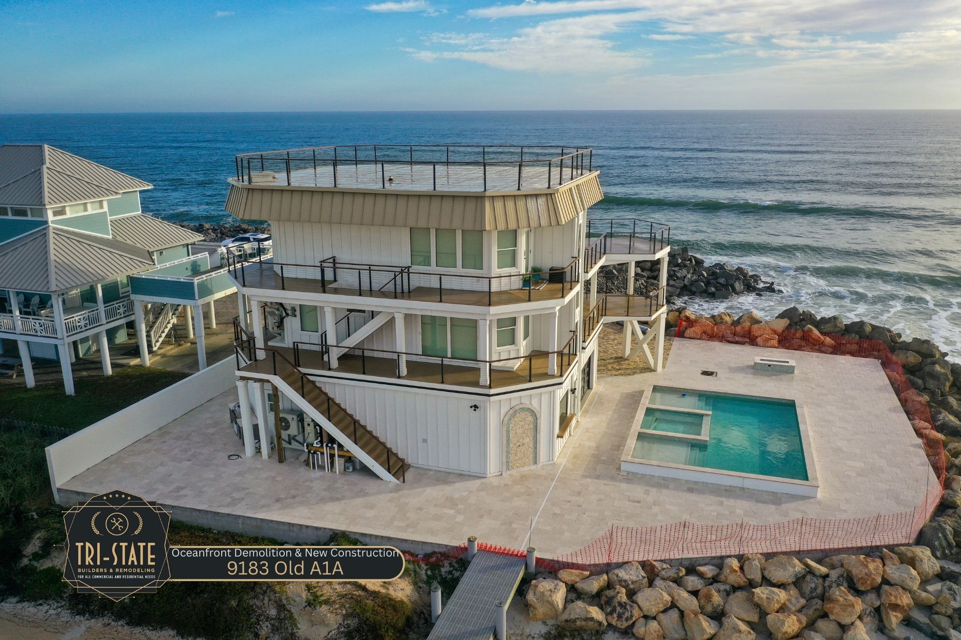 Oceanfront Demolition and New Construction 9183 OLD A1A (5)