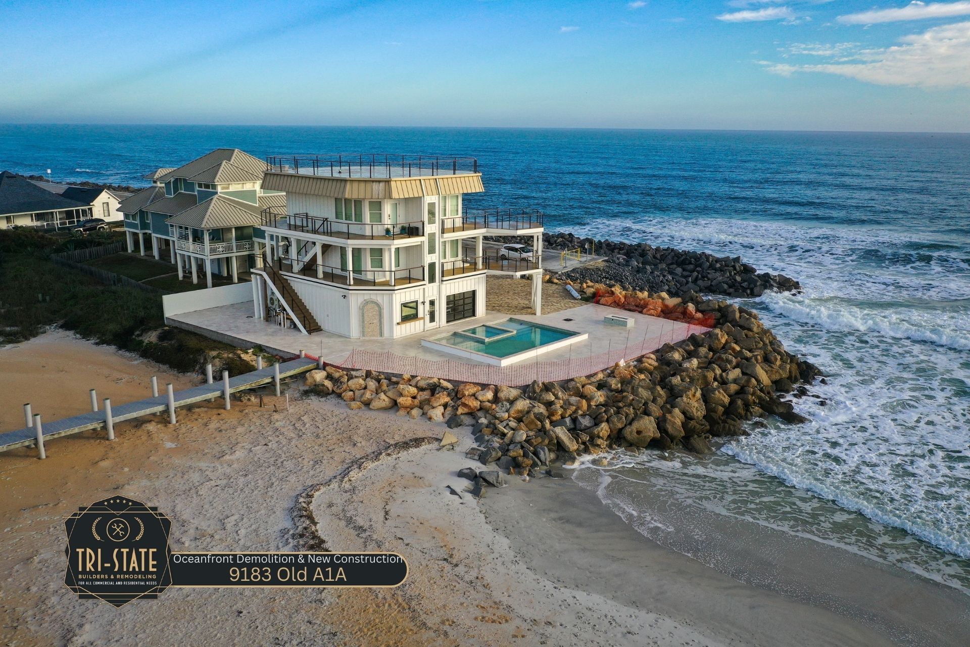Oceanfront Demolition and New Construction 9183 OLD A1A (7)