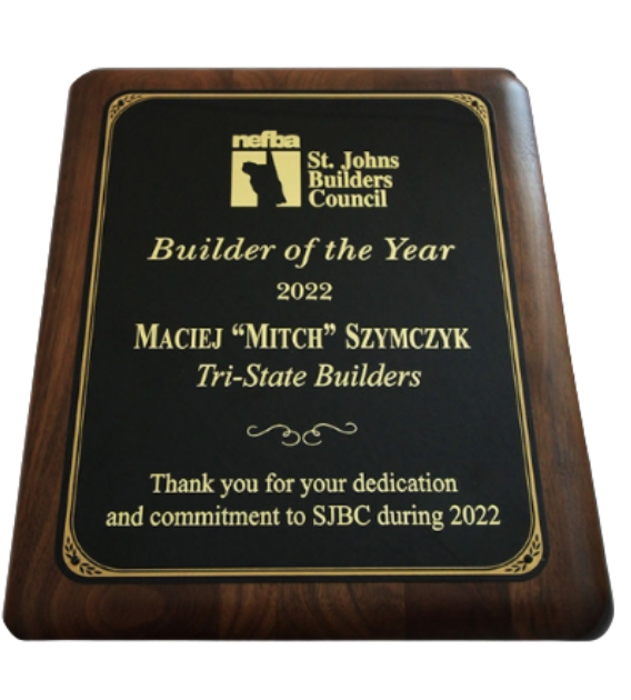 St Johns Builders Council Builder Of The year